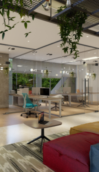 Shanta Sriram Main Area - Spacious and Inviting Community Spaces